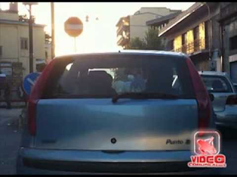 Nocera (SA) - Calcio, scontri al termine di Nocerina-Paganese (live 06.08.12)