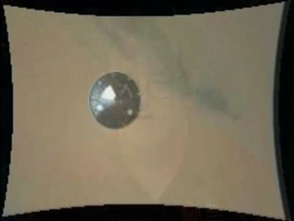 [MSL] Video from Curiosity As She Landed on Mars