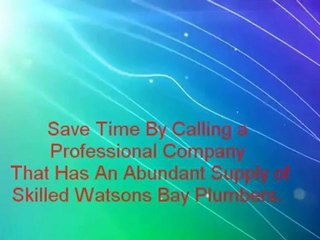 Watsons Bay Plumber | Call 1300 679 274