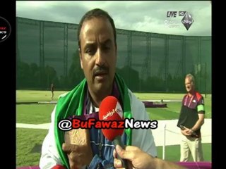 لقاء مع البطل فهيد الديحاني بعد التتويج