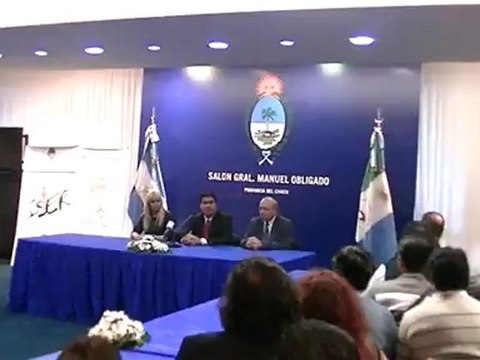 Nº 1-Entrega de Certificados y Carnet ,habla el Gdor. Capitanich