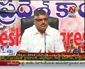 Botsa Satyanarayana talking to media
