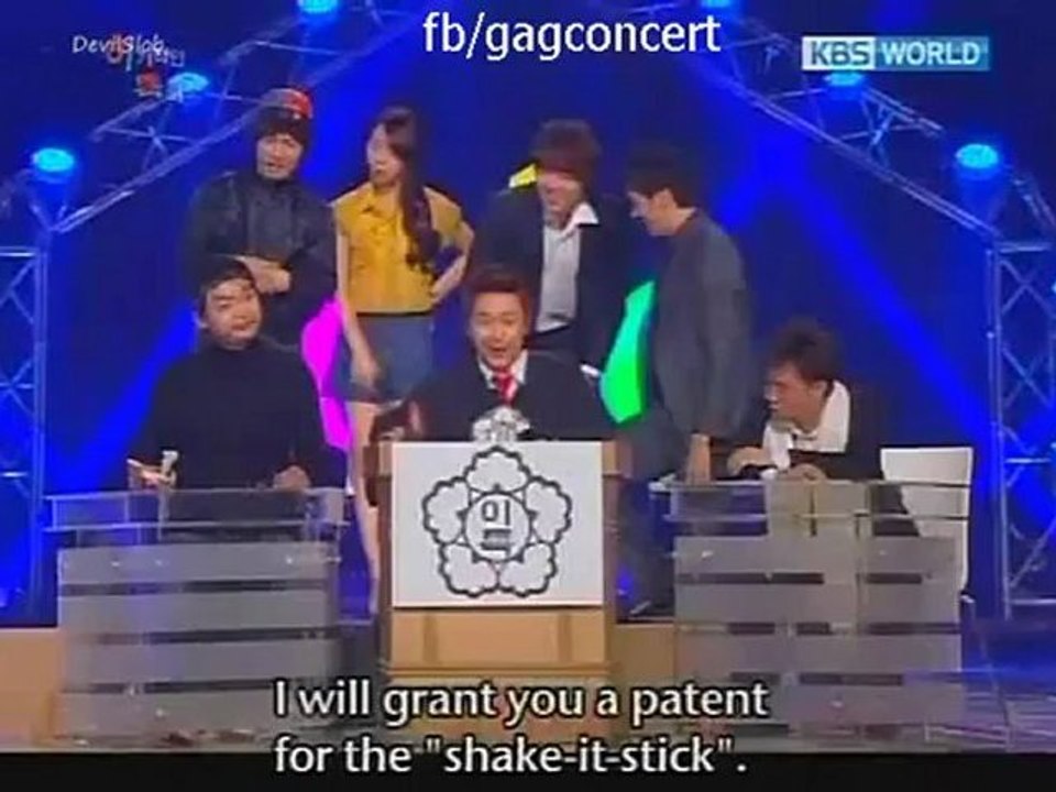 Selfish Patent  office    Gag Concert E654 ( ENGSUB) 28 july 2012@kbsw