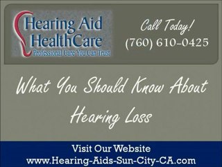 What You Should Know About Hearing Loss