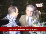 İftar sofrasında barış duası
