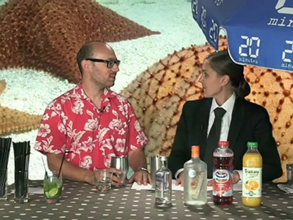 COCKTAILS DE L'ÉTÉ: Comment faire un Mojito et un «Sex on the beach»