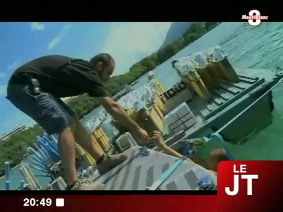 Fête du lac d’Annecy : derniers préparatifs