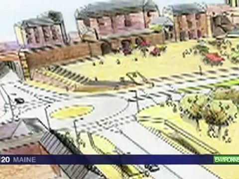 Polémique autour de l'abattage des arbres de la place du Jet d'eau au Mans