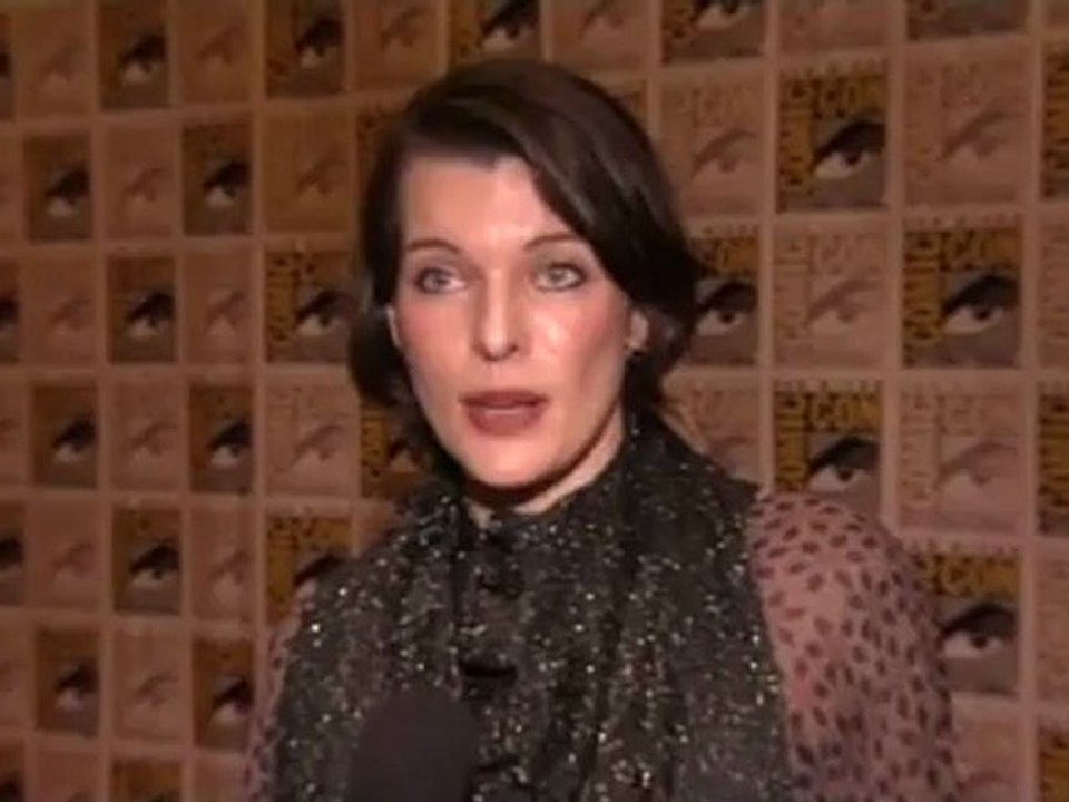 Resident Evil Retribution - San Diego Comic Con - Milla Jovovich
