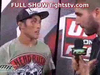Thiago Tavares vs Dennis Hallman fight video