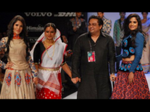 Richa Chadda @ Lakmé Fashion Week - Winter/Festive 2012