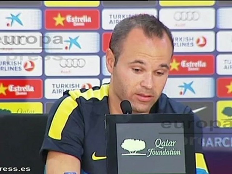 Iniesta: "Tenemos el aliciente de ganar al Madrid"