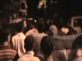 Syria فري برس دمشق-قبرعاتكة مظآهرة فجرية رآئعة من جامع الذهبية 5-8-2012