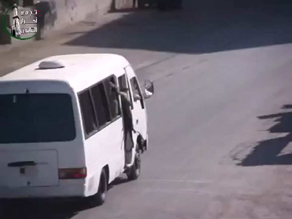 Syria فري برس  دمشق اقتحام الأمن والشبيحة لحي القابون الدمشقي 5 8 2012