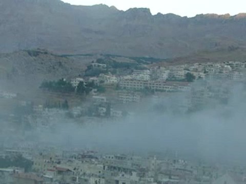 Syria فري برس ريف دمشق القصف العنيف على الزبداني صباح 6 8 2012 ج1