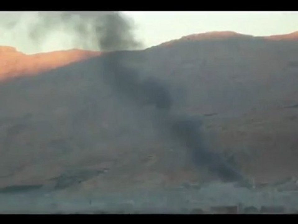 Syria فري برس  ريف دمشق القصف العنيف على الزبداني صباح 6  8  2012 ج4