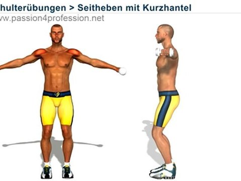 Seitheben Mit Kurzhantel Seitenheben Video Dailymotion
