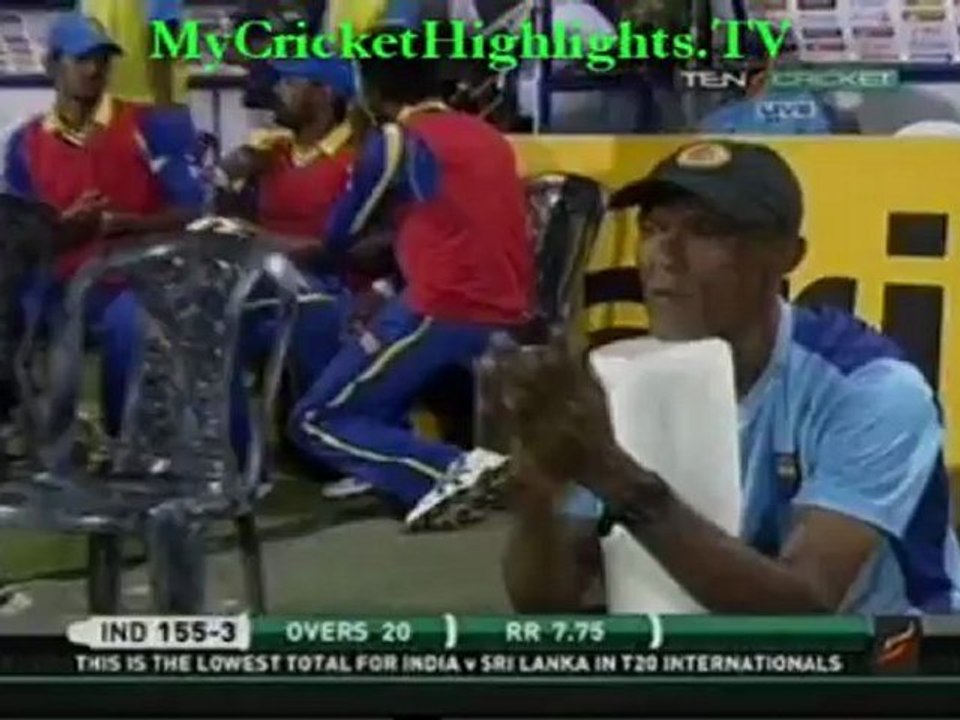 INDIA VS SRI LANKA , 20-20 , 2ND PART OF INDIAN INNING