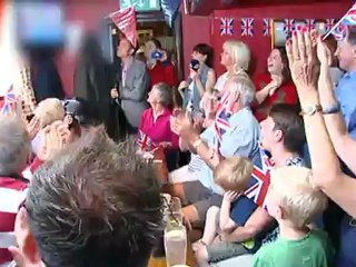 Local pub celebrates Brownlee triathlon success