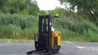 For Sale: 2004 Caterpillar NRR40 Electric Stand-up Reach Forklift Truck 4000 Lbs