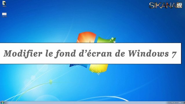 Windows 7 : Comment changer son fond d'écran ? - HD