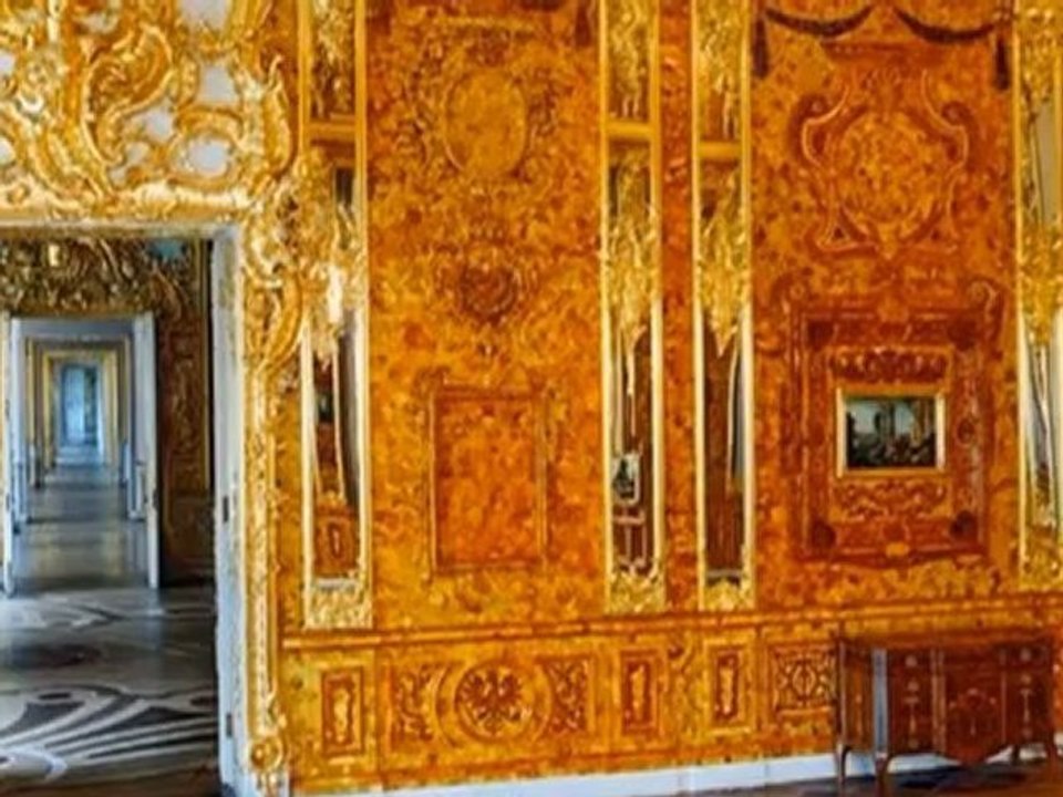 La Russie : Le Palais Catherine et le Cabinet d'ambre