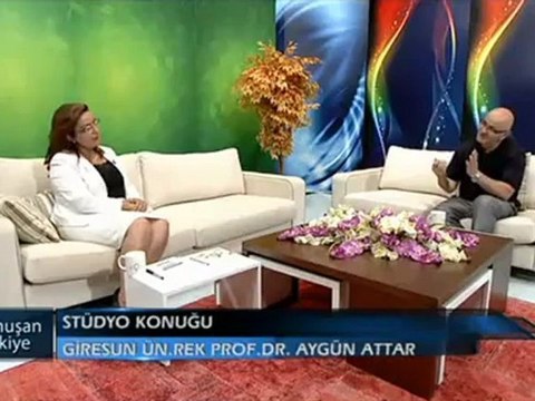 03 Ağustos 2012 Altaş TV Konuşan Türkiye Giresun Üniversitesi Rektörü Prof. Dr. Aygün ATTAR 3