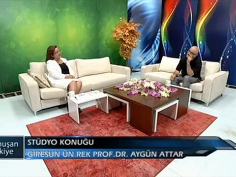 03 Ağustos 2012 Altaş TV Konuşan Türkiye Giresun Üniversitesi Rektörü Prof. Dr. Aygün ATTAR 4