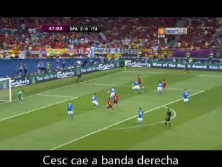 Fase de ataque. Zona de finalización. España