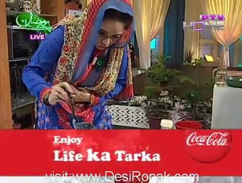 Pakistan Ramzan - ( Iftar Transmission) - 7th August 2012 18th Ramza Part 4