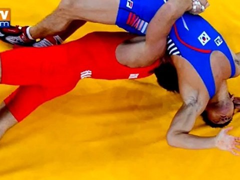 JO : le lutteur français Steeve Guénot médaille de bronze en -66 kg