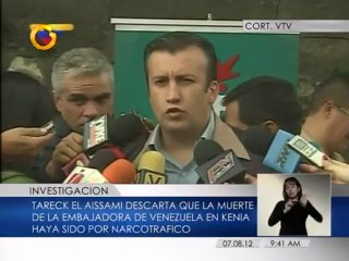 El Aissami sobre asesinato de Fonseca: Se espera detener al sospechoso, esto no quedará impune