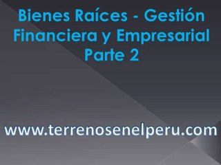 Parcelas en venta