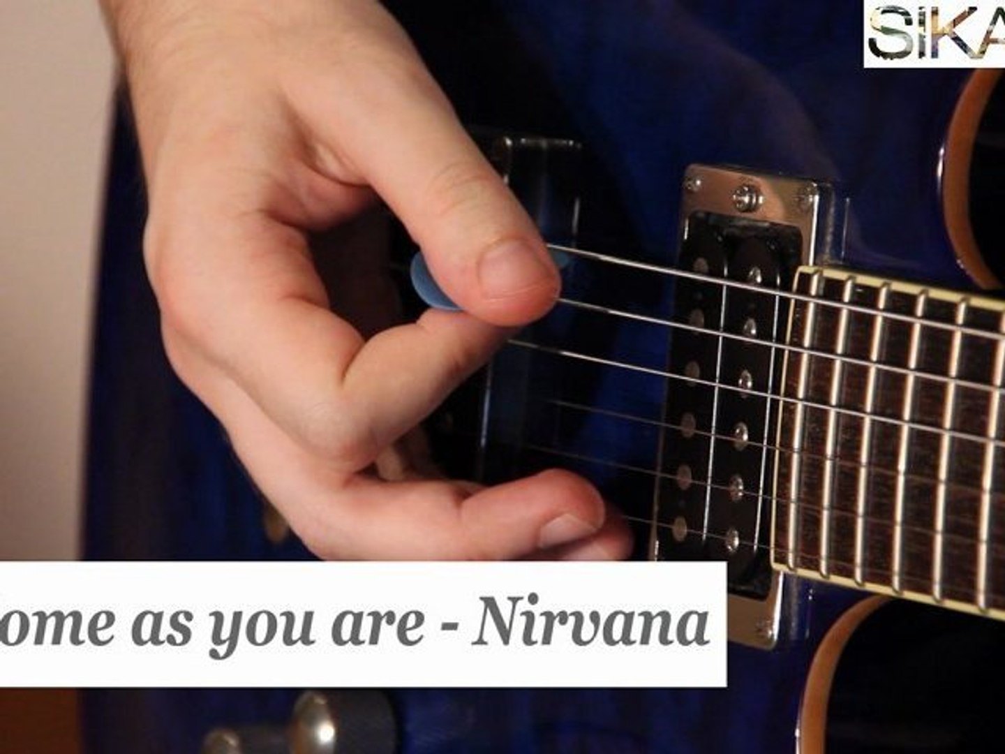 Comment faire le riff de «Come as you are» de Nirvana ? - HD - Vidéo  Dailymotion