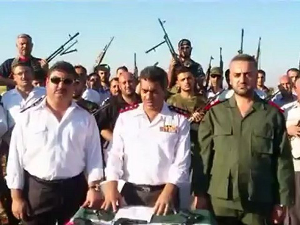 Syria فري برس ادلب الريف الشمالي تشكيل كتائب الامن الحر مع ضباط امن داخلي منشقين برتب عالية