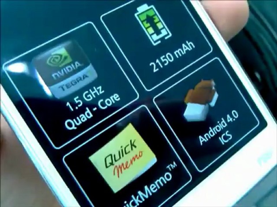 LG Optimus 4X HD P880 White color