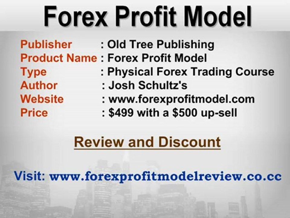 Forex Profit Model Product Info