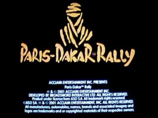 First Level - Test - Paris-Dakar-Rally - Playstation 2