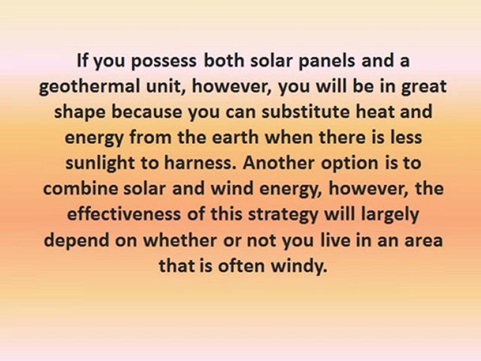 Why a Solar Distributor Who Also Provides Geothermal Systems Could be Your Best Bet for Energy Independence