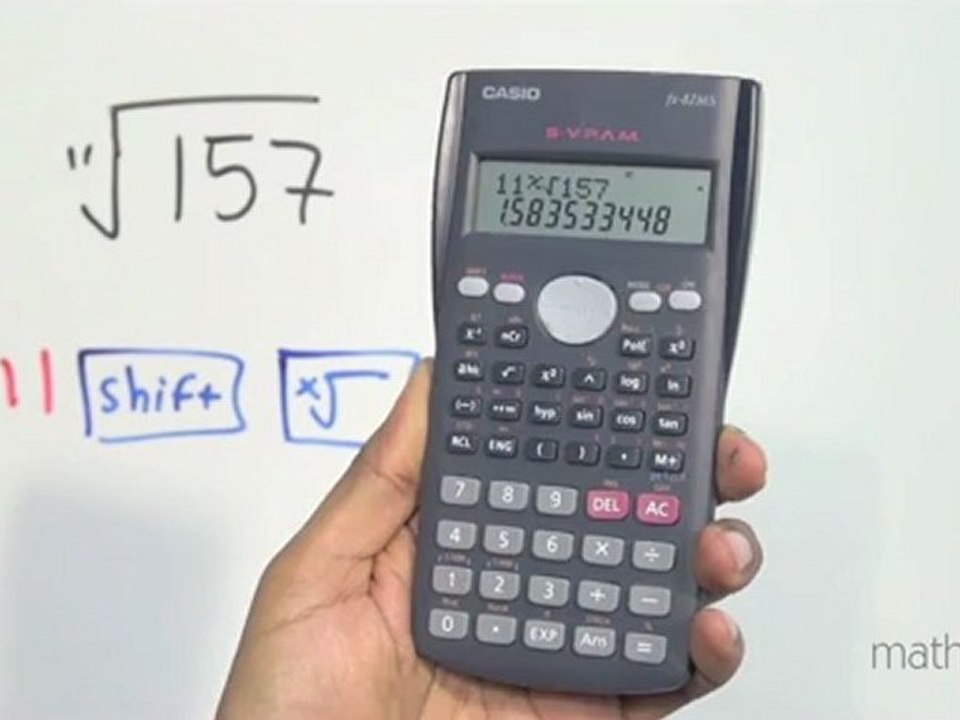 Como Elevar A 4 En Calculadora Cientifica