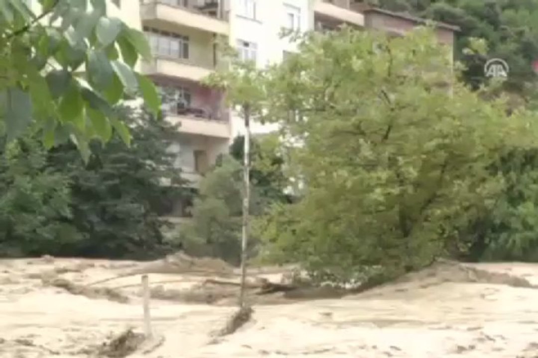 Samsun'da şiddetli yağış