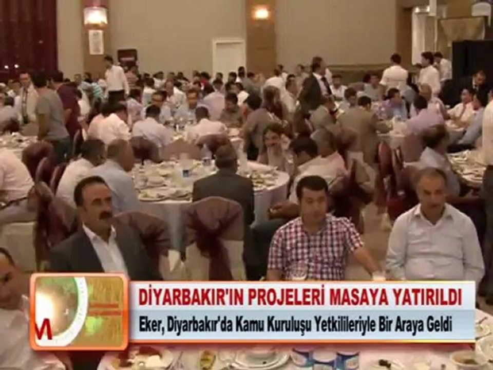 DİYARBAKIR’IN PROJELERİ MASAYA YATIRILDI