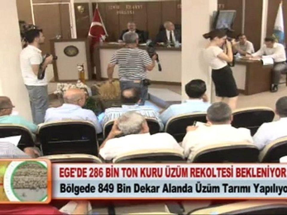 EGE’DE 286 BİN TON KURU ÜZÜM REKOLTESİ BEKLENİYOR
