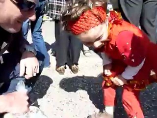 Arwen danse au carnal de Creney avril 2012