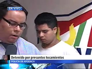 Detenido por presuntos tocamientos