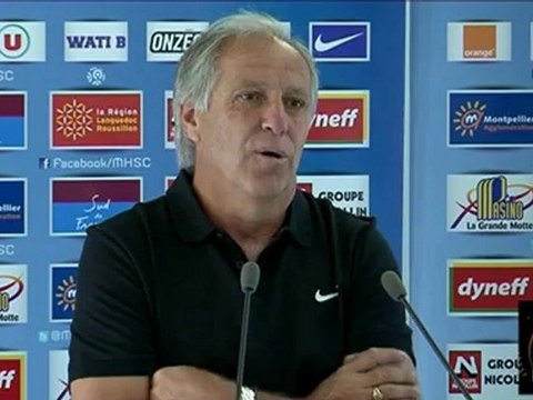 Point presse René Girard avant MHSC-TFC (J1)