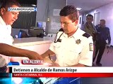 Detienen alcalde de Ramos Arizpe (drunk mayor)