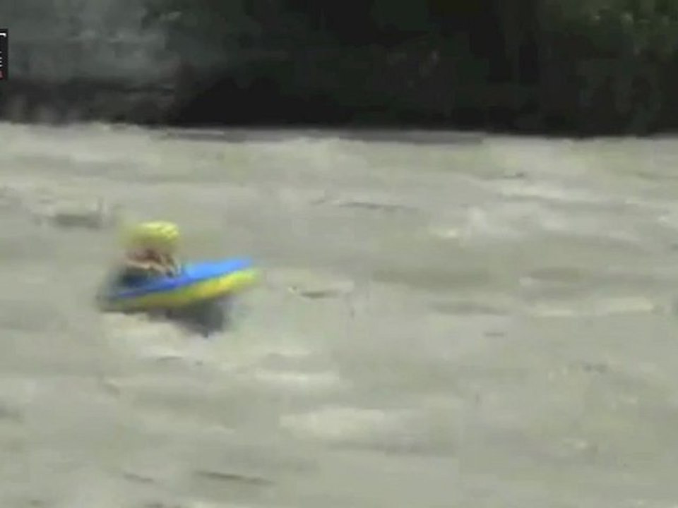 Descente Hydrospeed sur la Durance