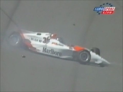 CART fontana 1997 Big crash Tracy