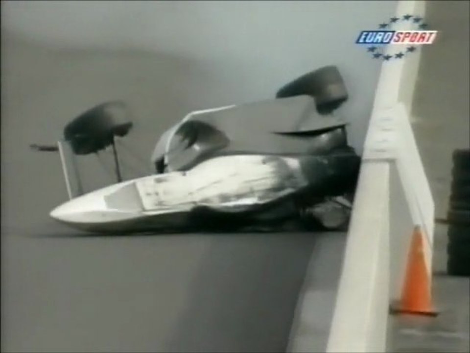 CART Montegi 1998 Massive crash Rahal